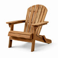 Silla Adirondack de Madera de Teca para Exterior
