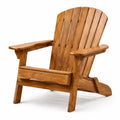 Silla Adirondack de Madera de Acacia Marrón